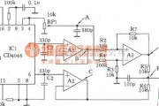 信号产生器中的由CD4046构成的三角波发生器