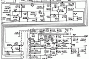 KEY ECH-14型单色显示器的电源电路图