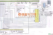 综合电路中的小灵通天创T09型手机排线电路原理图