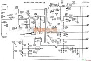 显示器电源中的AST MPX-2型彩色显示器的电源电路图