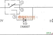 灯光控制中的简易变光拉线开关电路