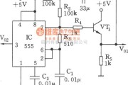 信号产生器中的自举式锯齿波产生器电路(555)