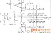 LED电路中的LED显示的检流计电路图