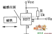 霍尔传感器中的HST霍尔传感器常见应用接口电路图