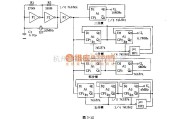 多种频率信号中的晶体振荡器与分频器电路