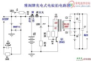 充电式电蚊拍电路图解与维修，充电式电蚊拍电路图解与维修视频