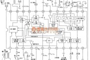 语音电路中的TA8132N／8132F 数字调谐AM／FM立体声收音机电路图