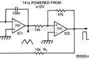 基础电路中的简易三角波/方波振荡器电路