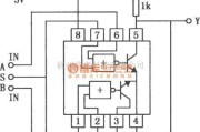 数字电路中的双外围正或驱动器电路图