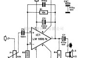 线性放大电路中的使用LM1895N的迷你放大器