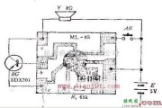 基础电路中的根据CW2850制作的多曲门铃电路