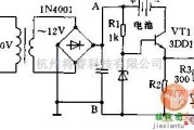 电源电路中的单管恒流充电器的电路图