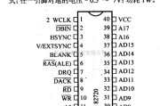 数字电路中的芯片引脚及主要特性82720图形显示控制器