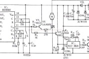 用RD9481多普勒效应传感器的电动机自动启动电路图
