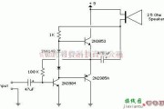 音频电路中的晶体管音频放大电路原理图