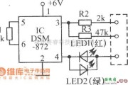 LED电路中的晶体管好坏速测仪电路图