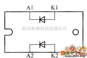 光敏二极管、三极管电路中的晶体二极管STTH6006TV1、STTH60L6TV、STTH6110TV1内部电路图