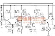 光敏电阻中的电子蜡烛的电路