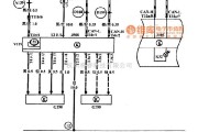 大众（上汽）中的波罗动力转向系统电路图