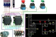 接触器按钮互锁实物接线图