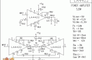 LA4422 音响IC电路图