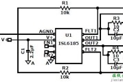 使用 ISL6185 的双 USB 电源控制器