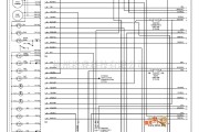 马自达中的马自达95MONTERO仪表板电路图