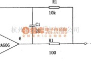 音频处理中的OPA606构成的隔离容性负载的缓冲器电路图