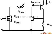 综合电路中的IGBT的MOSFET等效电路图