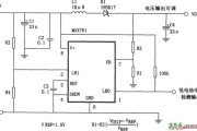 MAX761构成的可调输出升压电源电路图