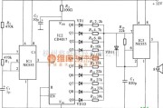 数字电路中的用CD4017组成超声驱虫电路图