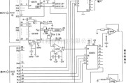 数字电路中的微型机数据采集系统电路图