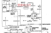 大宇中的大宇希望轿车燃油喷射、空调控制电路原理电路图