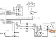 马自达中的马自达94TAURUS电动车窗电路图