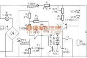 灯光控制中的调光定时两用台灯电路