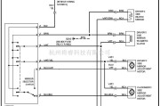 大众（上汽）中的大众电动后视镜电路图