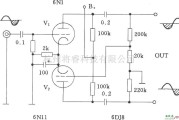 电子管功放中的电子管分压式倒相电路