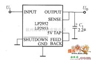 电源电路中的5V固定电压输出电路图