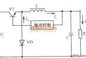 开关稳压电源中的降压式斩波型开关稳压电源原理图