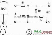 稳压电源中的带有限流作用的大电流可调稳压电源电路图