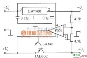 稳压电源中的跟踪式集成稳压电源(正电压跟踪负电压)电路图