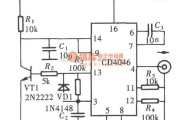 信号产生器中的用CD4046组成的扫频信号发生器