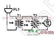 电源电路中的由廉价12V变压器转换成的交流隔离变压器