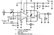 线性放大电路中的60兆赫放大器