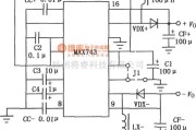 DC-DC中的MAX743升压开关型DC-DC变换器的典型应用电路