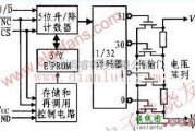 基础电路中的数控电位器X9313内部结构电路