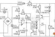 灯光控制中的调光定时两用台灯电路图