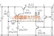 电源电路中的用发光二极管作为过流保护及指示的24V稳压电源电路