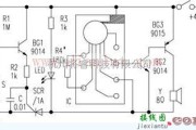 基础电路中的微功耗断线式防盗报警器原理