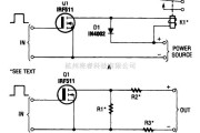 开关电路中的六角形金氧半电晶体开关